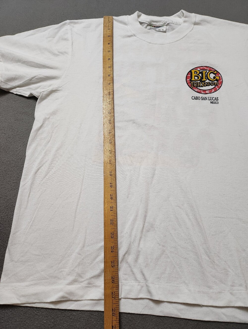 Vintage Big Johnson Cabo San Lucas Tee XL Humor Funny Adult Humor - Picture 9 of 9